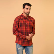 Load image into Gallery viewer, Mens Casual Shirt-Cinnamon
