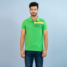 Load image into Gallery viewer, Mens Polo- Cyan Blue
