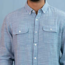 Load image into Gallery viewer, Mens Casual Shirt- Light Blue

