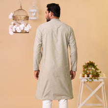 Load image into Gallery viewer, Mens Embroidery Panjabi-Green 1
