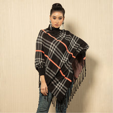 Load image into Gallery viewer, Ladies Poncho - Black
