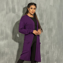 Load image into Gallery viewer, Ladies_Shrug- Purple

