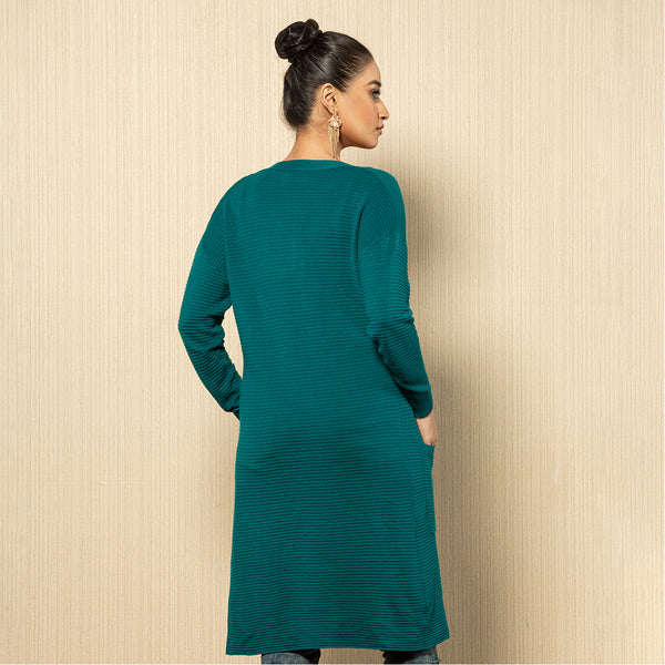 Ladies Shrug- Sea Green