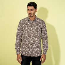 Load image into Gallery viewer, Mens Casual Shirt- Dark Brown
