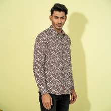 Load image into Gallery viewer, Mens Casual Shirt- Dark Brown
