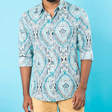 Load image into Gallery viewer, Mens Casual Shirt- Powder Blue

