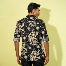 Load image into Gallery viewer, Mens Casual Shirt- Black
