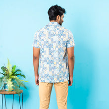 Load image into Gallery viewer, Mens Hawaii Shirt-Navy/White
