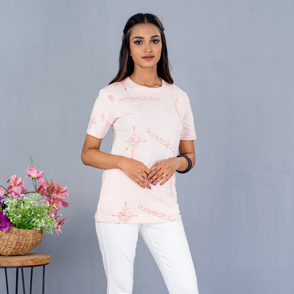 Ladies T-Shirt- Pink