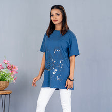 Load image into Gallery viewer, Ladies T-Shirt- Blue
