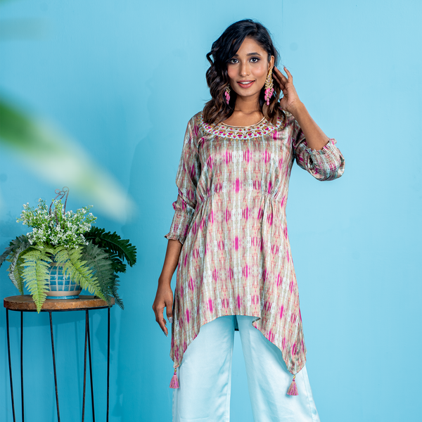 Ladies 2 Pcs- Pastel