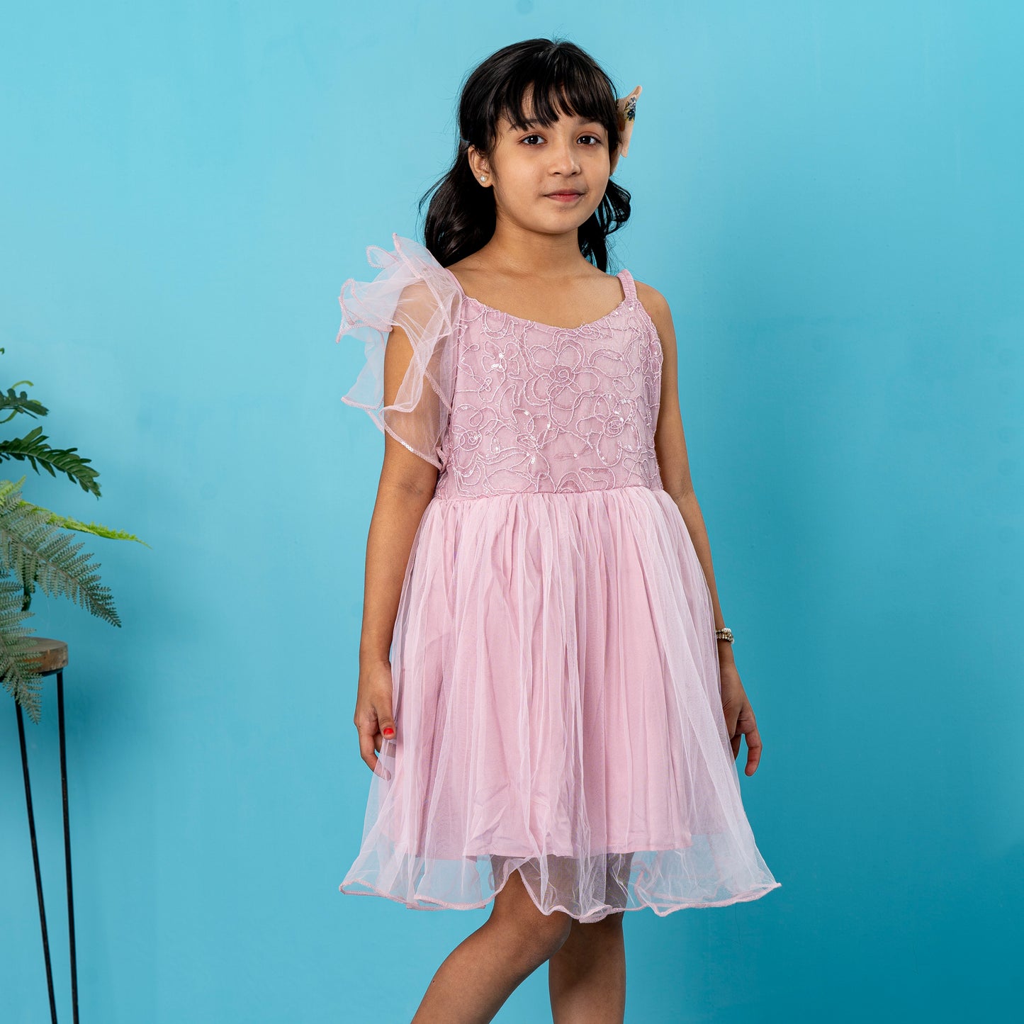 Girls Frock- Pink