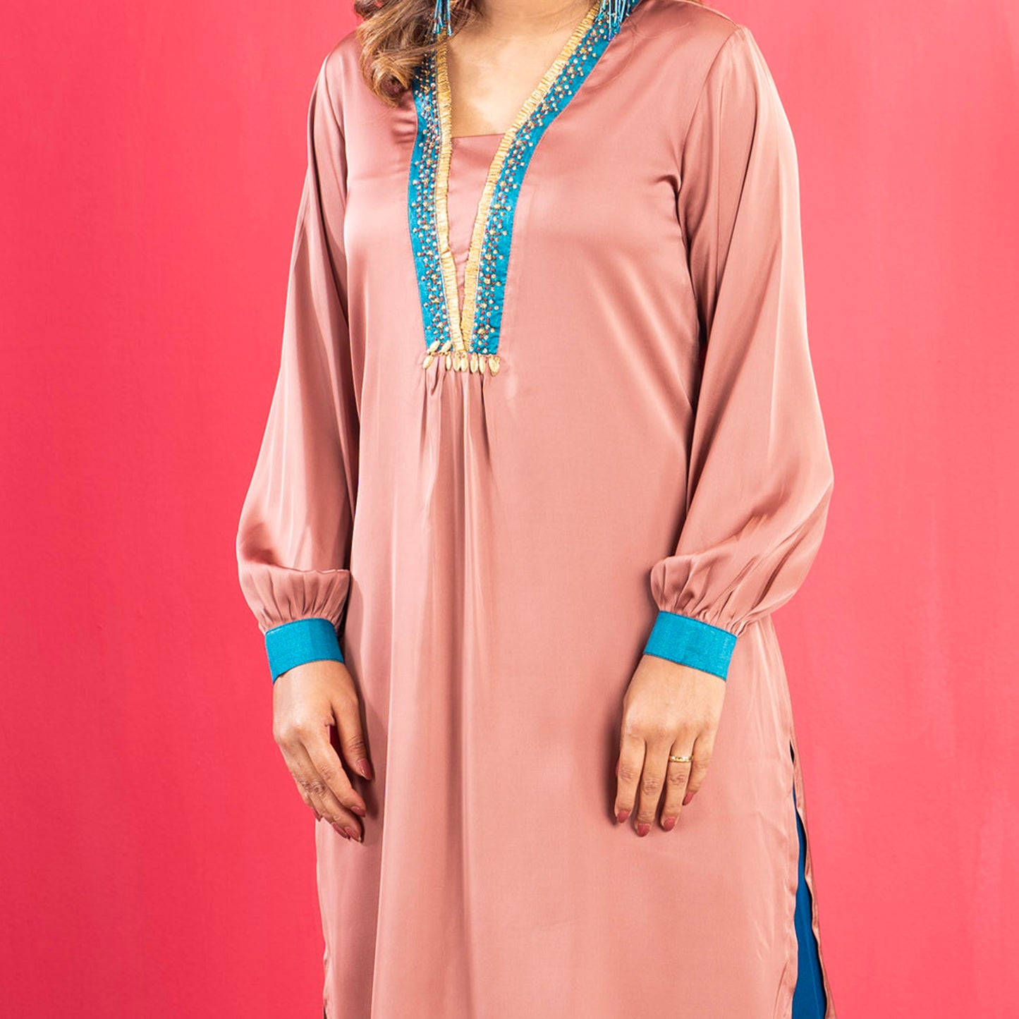 Womens Kurti- Brown