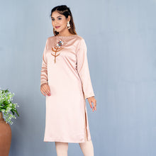 Load image into Gallery viewer, Ladies Kurti- Beige
