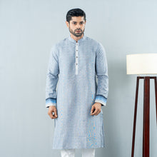 Load image into Gallery viewer, Mens Panjabi- Ash Blue
