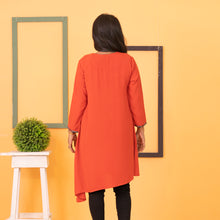 Load image into Gallery viewer, Ladies Tunic- Burnt Orange
