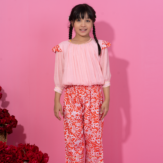 Girls 2Pcs- Pink