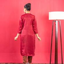 Load image into Gallery viewer, High Range Kurti- Maroon

