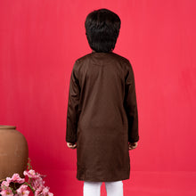 Load image into Gallery viewer, Boys Basic Panjabi- Brown
