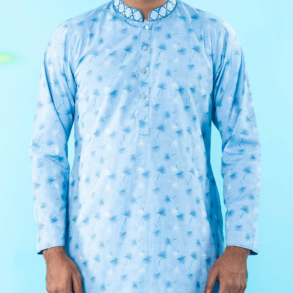 Mens Panjabi- Pale Blue