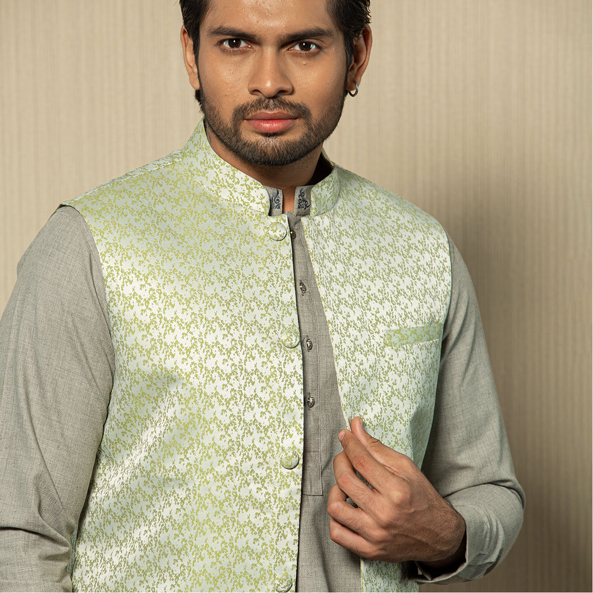 Mens Vest - Green