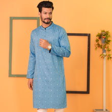 Load image into Gallery viewer, Mens Panjabi- Mexican Blue
