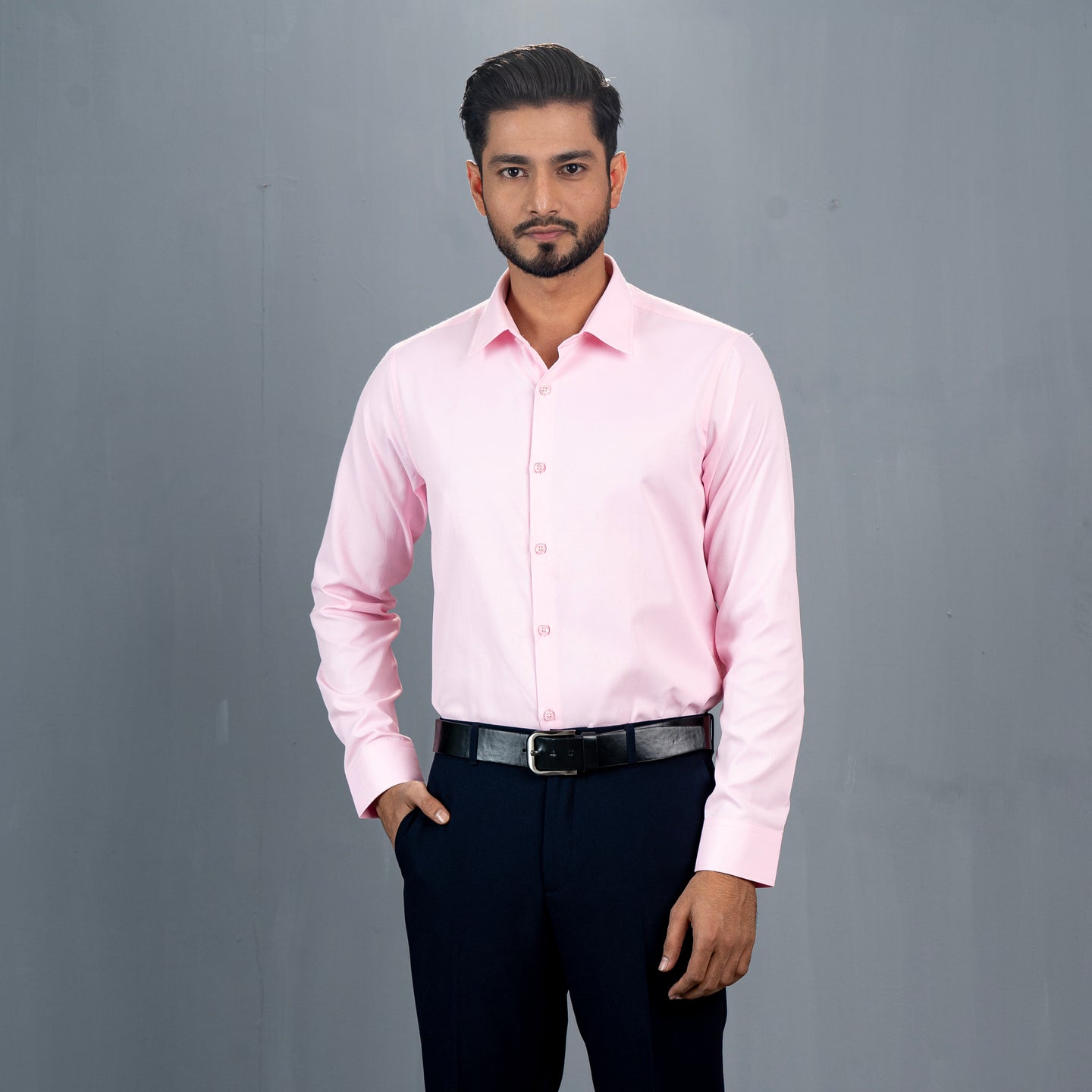 Mens Formal Shirt- Pink