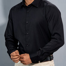 Load image into Gallery viewer, Mens Formal Shirt- Black
