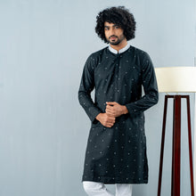 Load image into Gallery viewer, Mens Panjabi- Black
