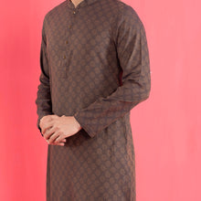 Load image into Gallery viewer, Mens Basic Panjabi- Brown
