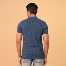 Load image into Gallery viewer, Mens Polo-Navy Aop
