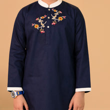 Load image into Gallery viewer, Boys Panjabi-Navy
