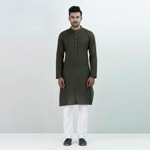 Load image into Gallery viewer, Mens Panjabi- Olive
