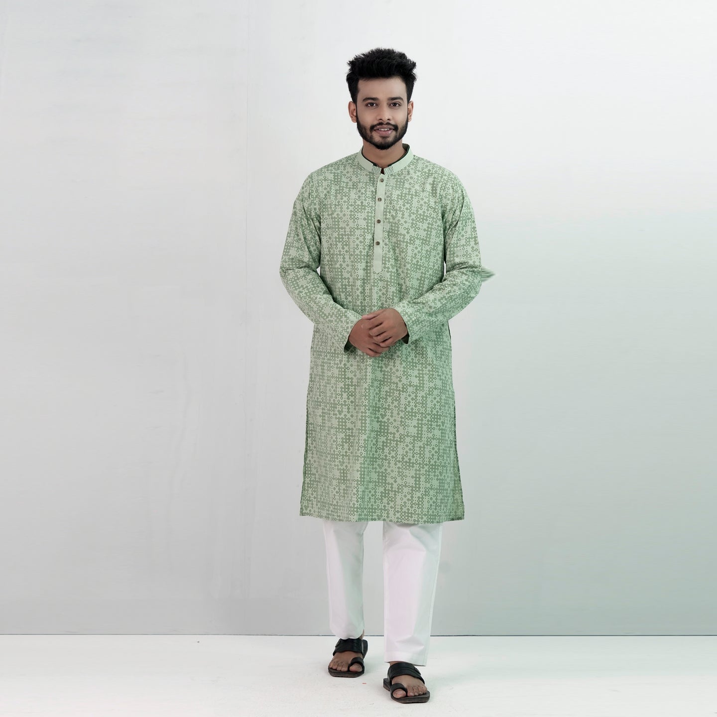 Mens Panjabi- Mint