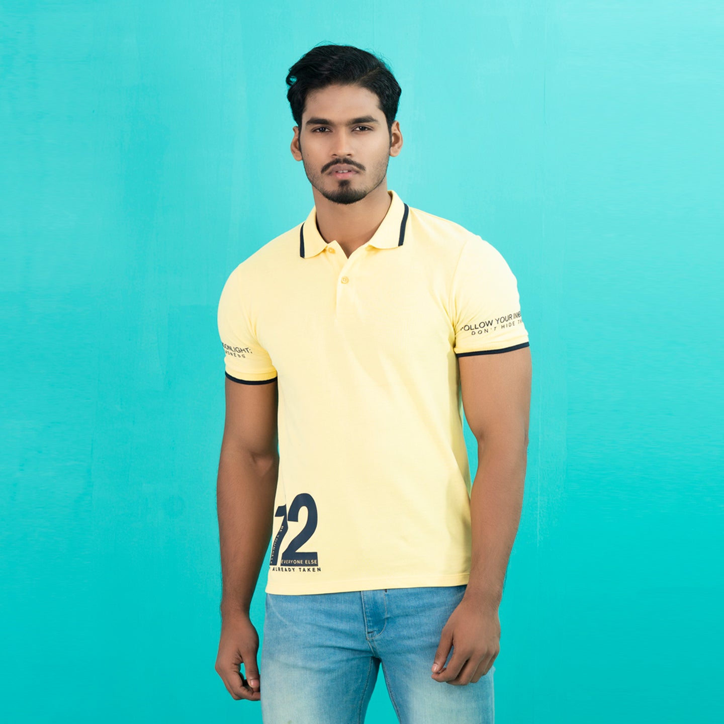 Mens Polo- Yellow