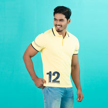 Load image into Gallery viewer, Mens Polo- Yellow
