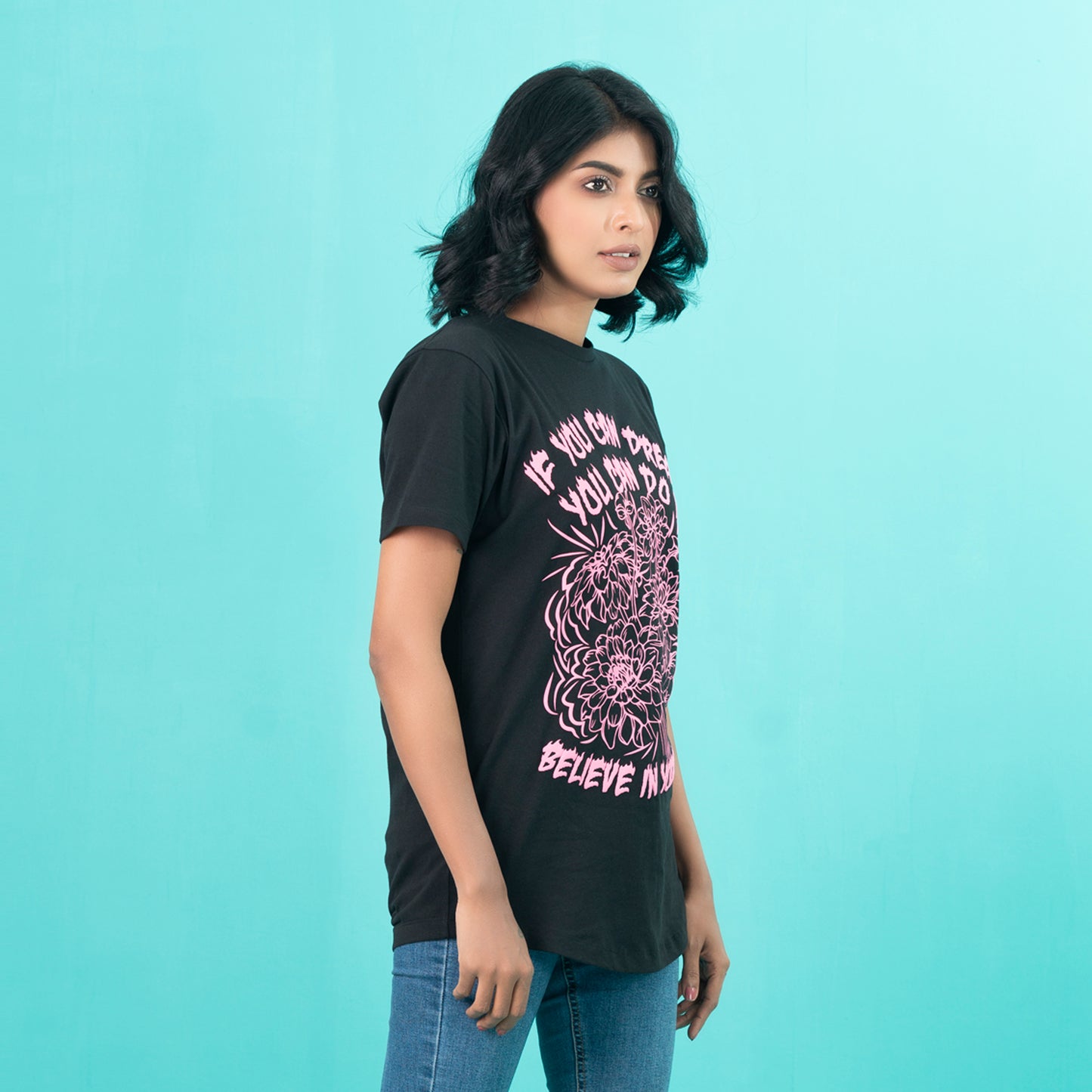 Womens T-Shirt- Black