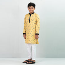 Load image into Gallery viewer, Boys Panjabi- Light Yellow
