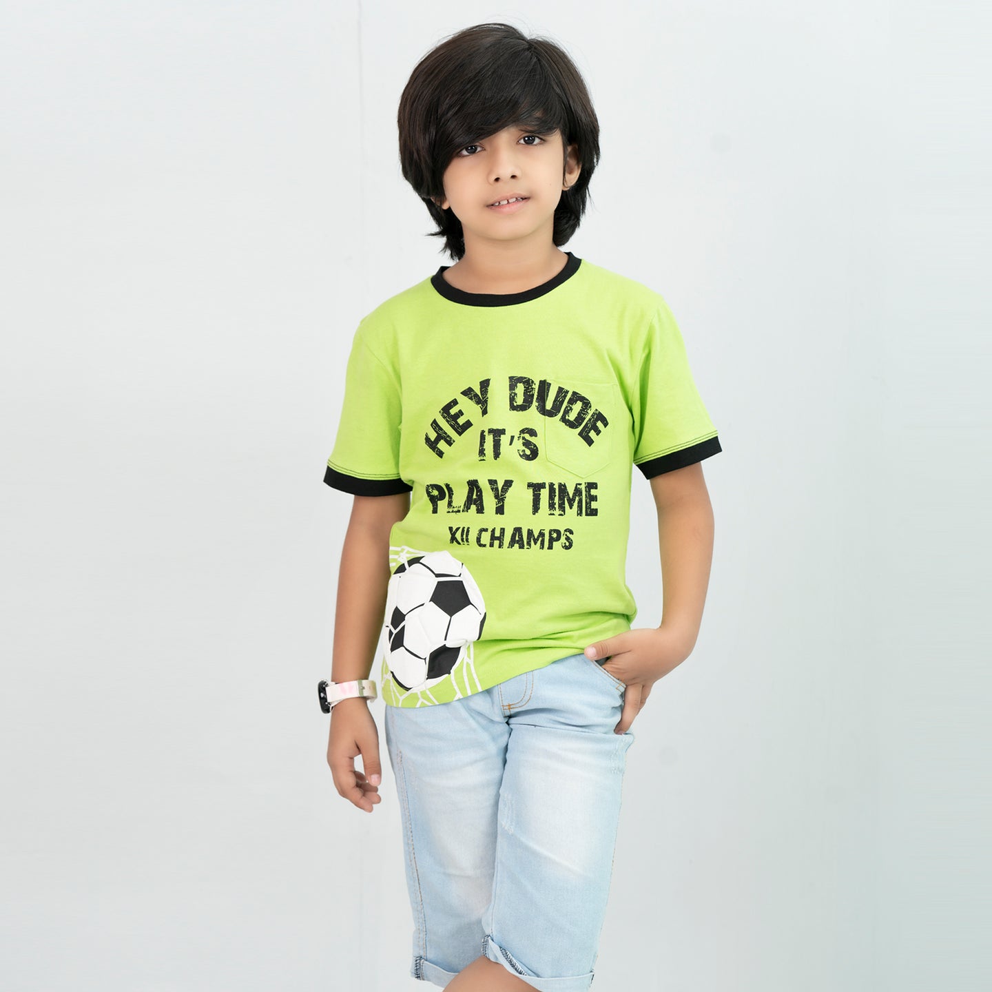 Boys T-Shirt- Lime