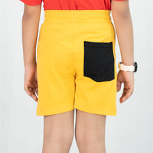 Load image into Gallery viewer, Boys Short Pant- Yellow
