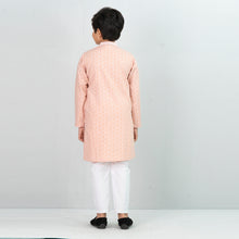 Load image into Gallery viewer, Boys Coral Printed Panjabi
