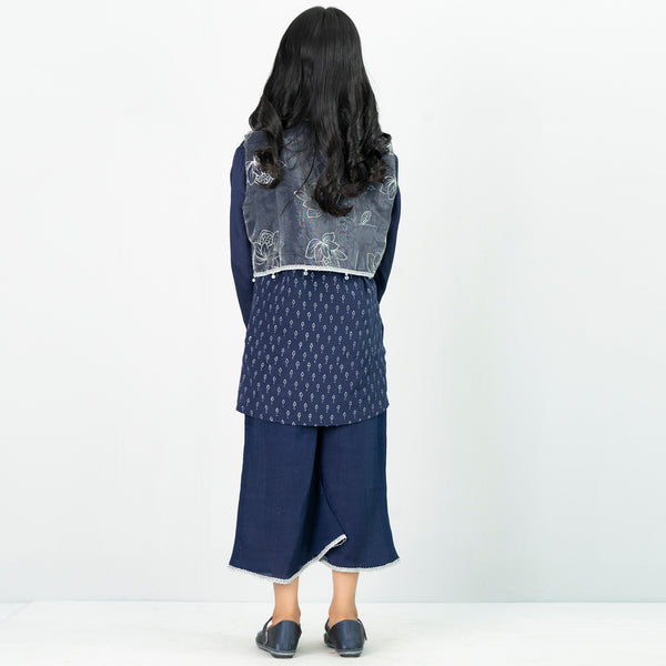 Girls 3Pcs- Navy