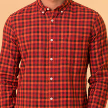 Load image into Gallery viewer, Mens Casual Shirt-Cinnamon
