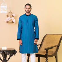 Load image into Gallery viewer, Mens Panjabi-Blue

