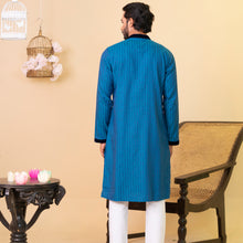 Load image into Gallery viewer, Mens Panjabi-Blue
