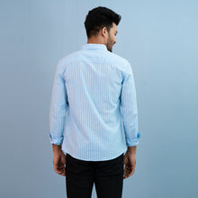 Load image into Gallery viewer, Mens Casual Shirt- Blue
