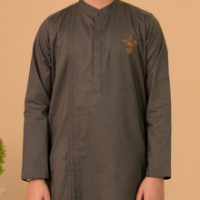 Load image into Gallery viewer, Boys Panjabi-Olive Green
