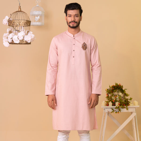 Mens Panjabi-Peachy Keen