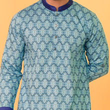 Load image into Gallery viewer, Mens Panjabi- Blue
