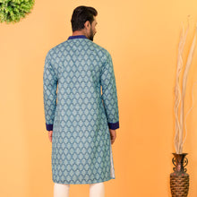 Load image into Gallery viewer, Mens Panjabi- Blue
